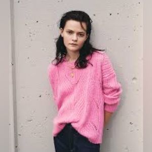 Charley Pullover Sweater Pink Small never worn